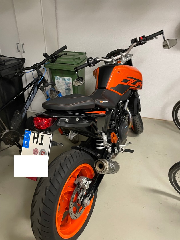 POL-H: List: Motorrad aus Tiefgarage gestohlen - Polizei sucht Zeugen