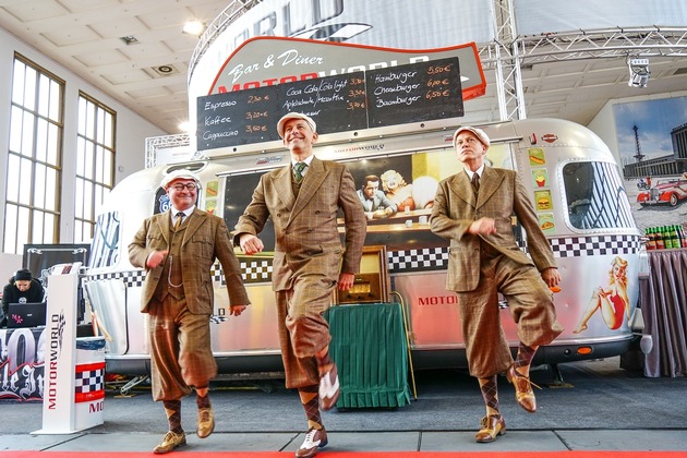 "Gala-Nacht der Boote und Oldtimer" - Eröffnungsevent der MOTORWORLD Classics Berlin und BOOT & FUN Berlin unter dem Motto "Roaring Twenties"