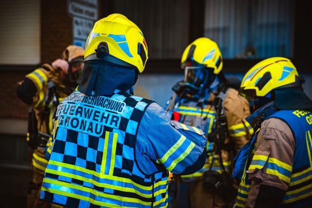 FW Gronau: Brand eines Gastronomiebetriebs an der Mühlenmahte in Gronau