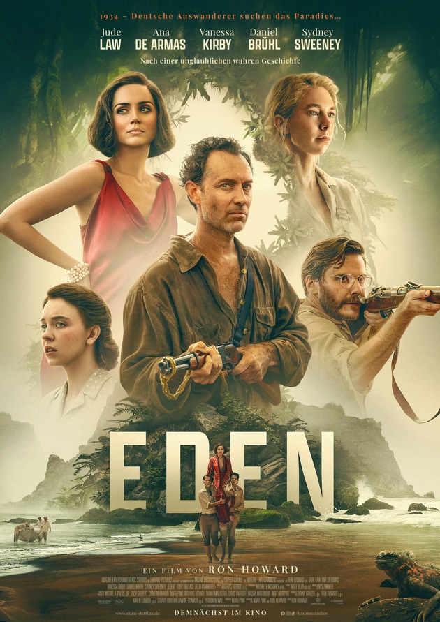 Trailer &amp; Plakat zu EDEN - Ron Howards packender Abenteuerthriller/ Ab 3. April 2025 im Kino!