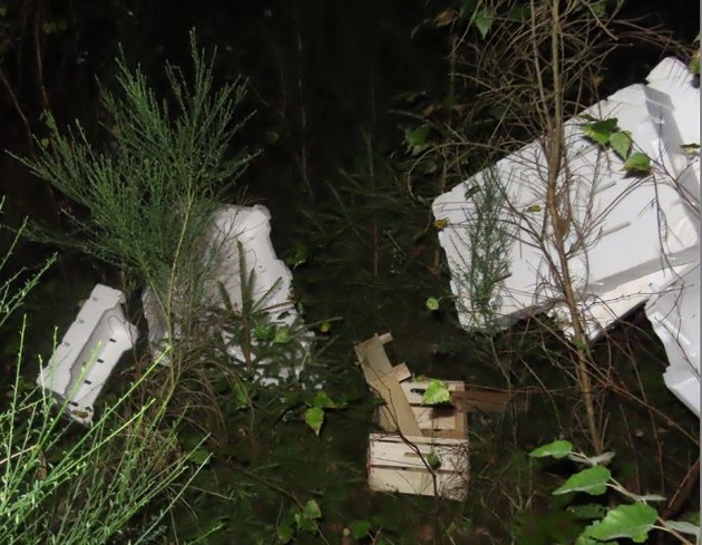 POL-DO: Illegale Müllentsorgung an B54-Talbrücken: Autobahnpolizei ertappt 43-Jährigen mitten in der Nacht