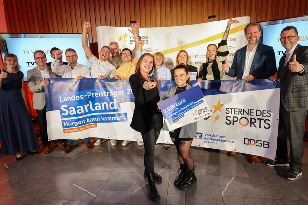 Wettbewerb „Sterne des Sports“ im Saarland:  ​Sportverein TV Völklingen e. V.  gewinnt „Großen Stern in Silber“ 2025