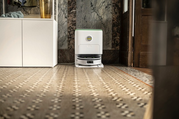 Pressemitteilung: Vollautonomer Saugwischroboter RVF 7 von Kärcher