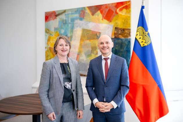 Besuch von UNHCR-Vertreterin in Vaduz
