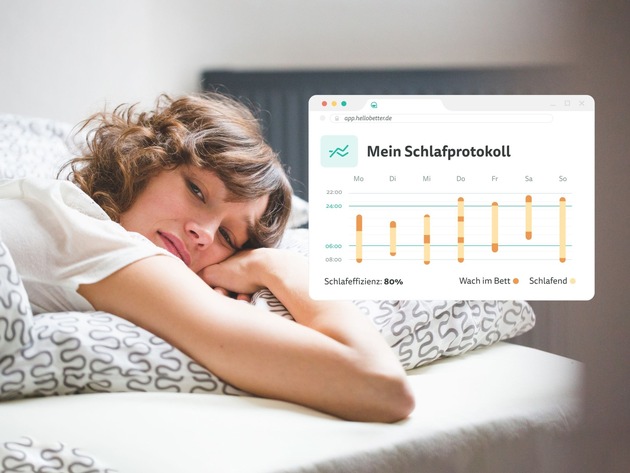 HelloBetter Schlafen: Erstes Online-Therapieprogramm bei organischer und nichtorganischer Insomnie ins DiGA-Verzeichnis aufgenommen