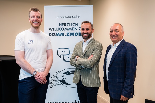 Startschuss für "Comm.Zmorge": news aktuell Schweiz lanciert neue Eventreihe für Kommunikation und Medien