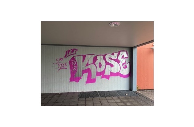 POL-PDTR: IGS-Hermeskeil - Täter beschmieren Hauswand mit Graffiti