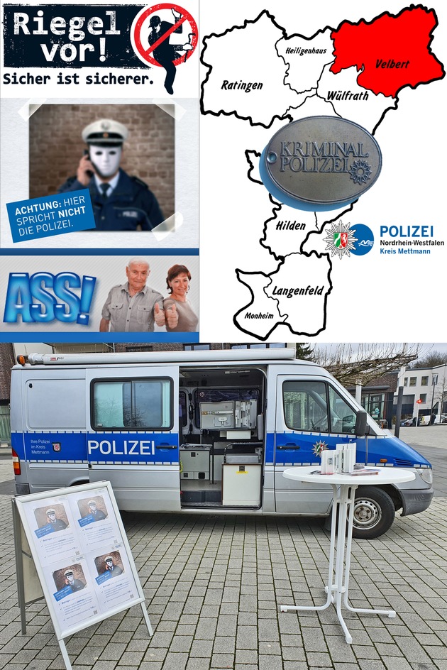 POL-ME: Kriminalprävention am Info-Mobil: Die Polizei lädt ein - Velbert - 2110067