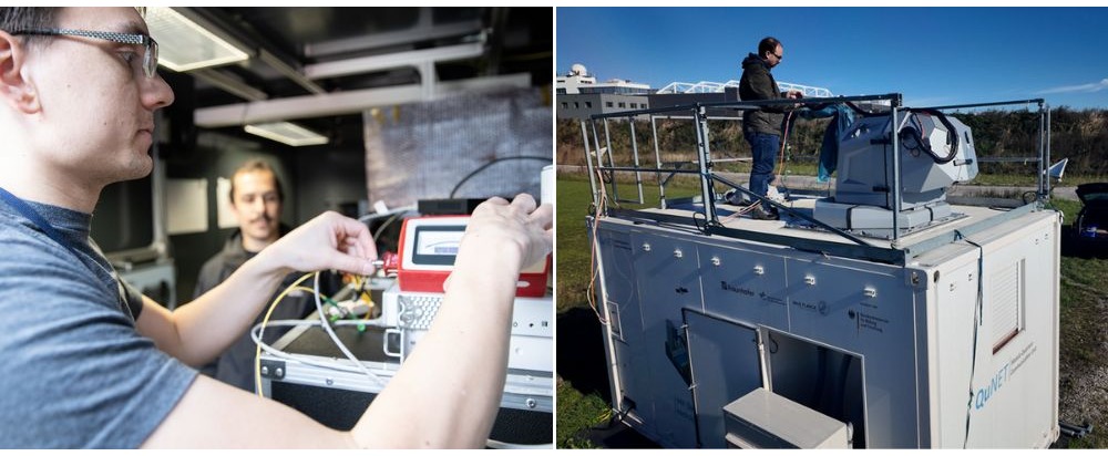 Quantum keys for technological sovereignty