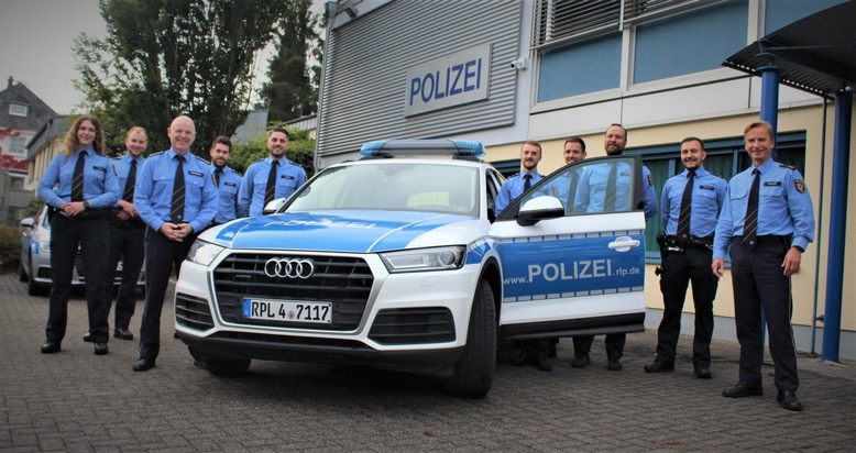POL-PDMT: Polizei Westerburg erhält Personalverstärkung Zuständige Polizeidirektion Montabaur kann insgesamt 21 Neuzugänge verzeichnen