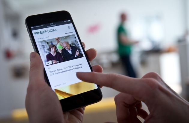 news aktuell GmbH: PR-Inhalte immer und überall: Neue Version von Presseportal.de für Smartphones ist online
