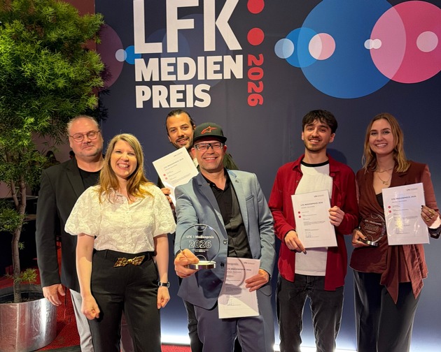 Audiotainment S&uuml;dwest doppelt ausgezeichnet Landesmedienpreis Baden W&uuml;rttemberg f&uuml;r RADIO REGENBOGEN und ROCK FM