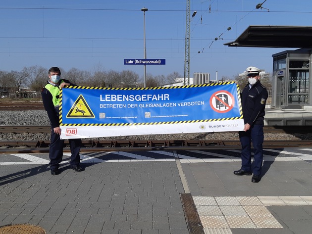 BPOLI-OG: Betreten verboten!: Bahn und Bundespolizei warnen vor Unfällen im Gleisbereich