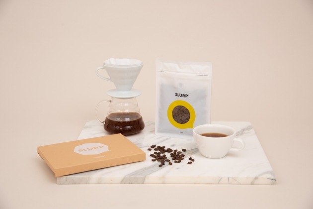 SLURP Presseinfo: Kaffee von zu Hause aus neu entdecken