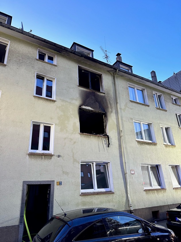 FW-E: Wohnungsbrand in einem Mehrfamilienhaus, keine Verletzten