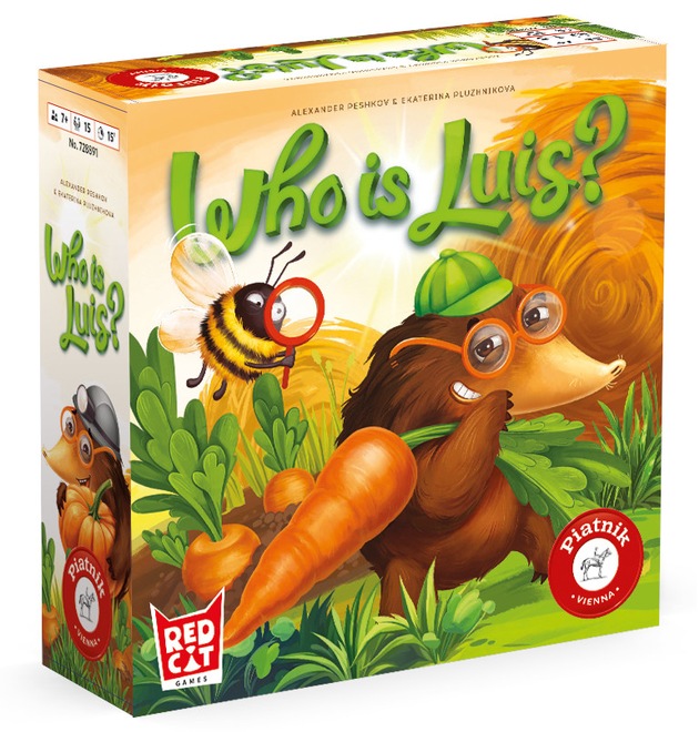 Who is Luis? Diebischer Maulwurf im Gemüsebeet - Kooperatives Deduktionsspiel für Kinder von Piatnik