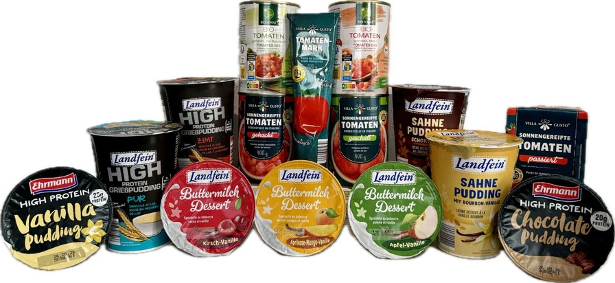 NORMA: NORMA senkt am letzten Tag im Februar die Preise um bis zu 13 Prozent / Von VILLA GUSTO Italienischem Tomatenmark &uuml;ber LANDFEIN Sahnepudding bis hin zu LANDFEIN High Protein Pudding