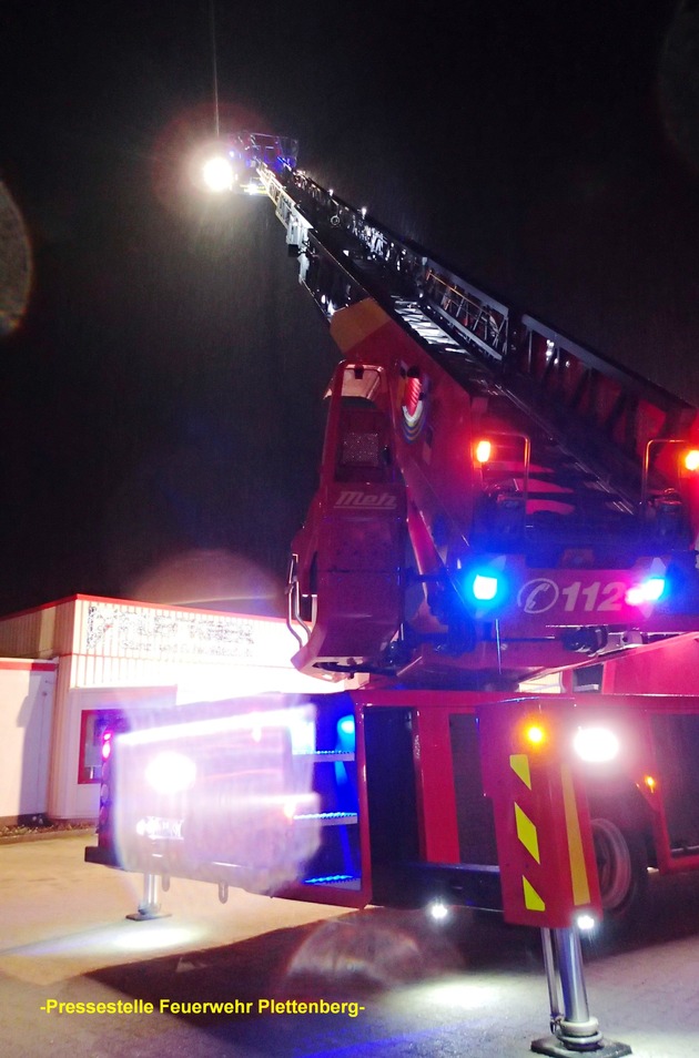 FW-PL: Rauchentwicklung in einem Industriebetrieb sorgte für Feuerwehreinsatz in Plettenberg OT-Eiringhausen