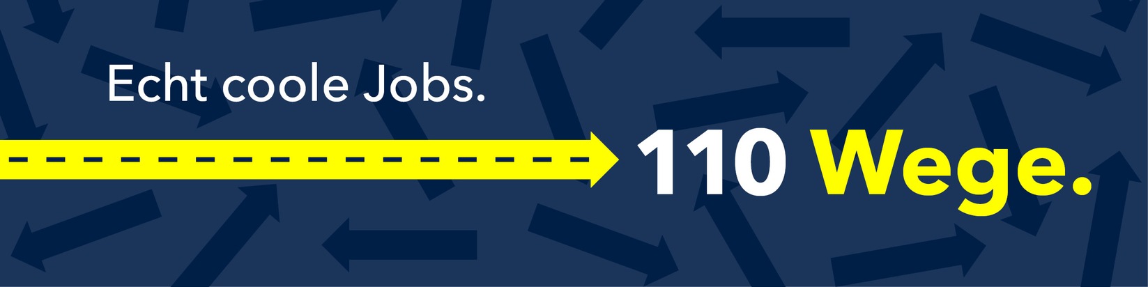 POL-SH: Die Vielfalt der Landespolizei Schleswig-Holstein: "110 Wege. Echt coole Jobs"