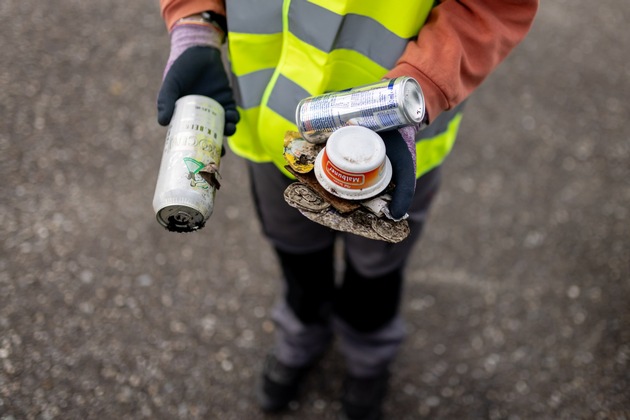 Medienmitteilung: «Littering in der Schweiz nimmt kontinuierlich ab»