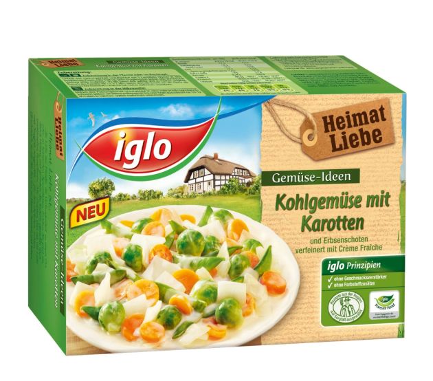 Ein Stück Heimat für jeden Tag - Neue Produkt-Range Heimat Liebe von iglo (BILD)