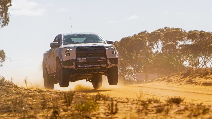 Ford-Werke GmbH: Ford präsentiert die nächste Generation des Ranger Raptor per Video - noch vor seiner offiziellen Weltpremiere