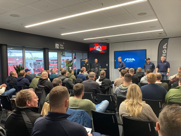 Pressemitteilung: Erfolgreiches STIGA Händlerevent 2025 in der BayArena
