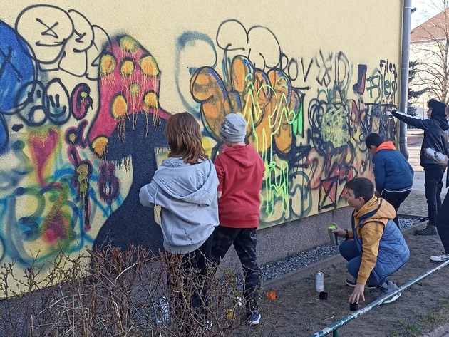 POL-ANK: Graffitiprojekt in Löcknitz - Kunst statt Sachbeschädigung
