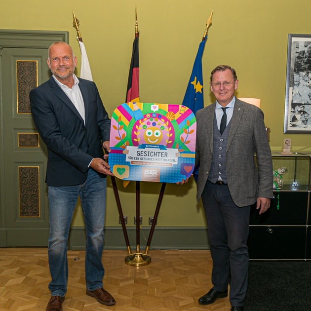 Thüringen: Ministerpräsident Ramelow und DAK-Gesundheit suchen Gesichter für ein gesundes Miteinander 2021