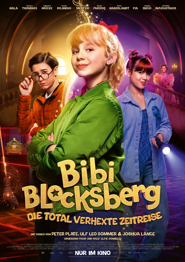 Plakat &amp; Teaser-Trailer zu BIBI BLOCKSBERG - DIE TOTAL VERHEXTE ZEITREISE / ab 24. September im Kino!