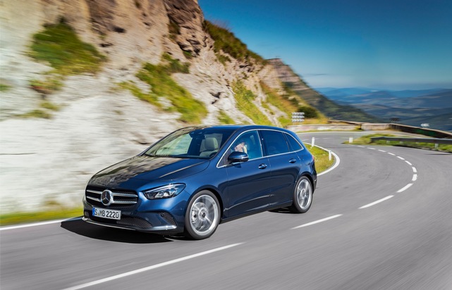 Mercedes-Benz Schweiz AG: Mehr Sports für den Tourer - Die neue Mercedes-Benz B-Klasse