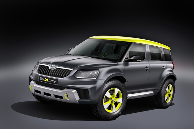 SKODA am Wörthersee: Weltpremiere für SKODA Yeti Xtreme (FOTO)