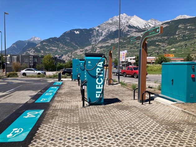 Electra ouvre une station de recharge rapide &agrave; Conthey : une nouvelle puissance de recharge au c&oelig;ur du Valais