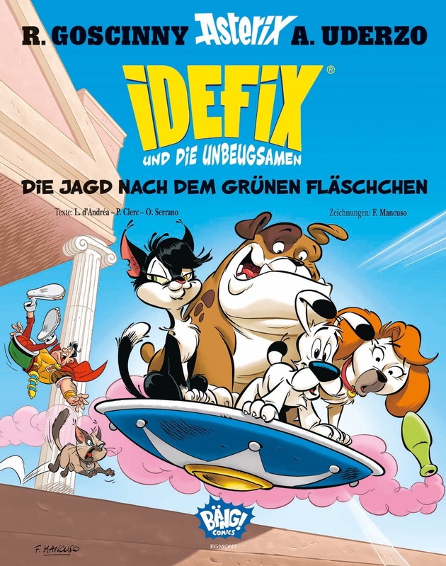 Obelix treuer Gefährte Idefix - Seit 60 Jahren mehr als eine fixe Idee!