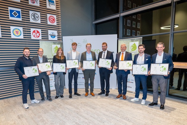 Designwerk Technologies AG beim Eco Performance Award 2024 2. Platz