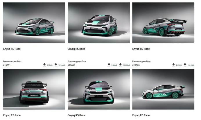 Der neue Enyaq RS Race: ein Motorsportkonzept mit nachhaltigen Ideen für Serienmodelle