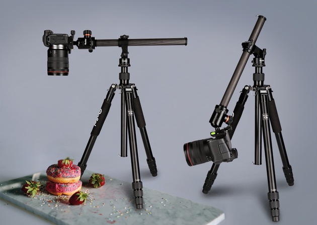 Rollei präsentiert Winkel-Arm für Vielzahl von Kamera-Stativen