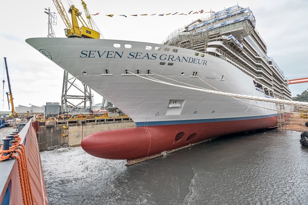 Regent Seven Seas Grandeur™ verließ das Trockendock der Fincantieri Werft