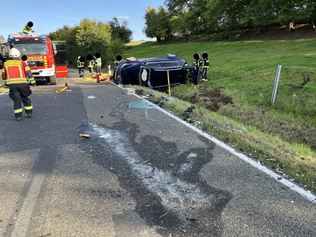 POL-PDMT: Schwerer Verkehrsunfall L304 - Folgemeldung