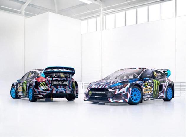 Ford Performance präsentiert neuen Look und neues Logo für Hoonigan Racing; Design stammt von Death Spray Custom