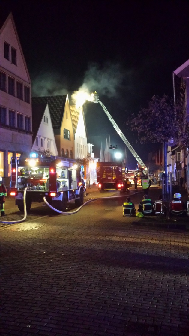 POL-NI: Stadthagen- Zwei Großbrände in Stadthagen - Mann stirbt bei Wohnungsbrand