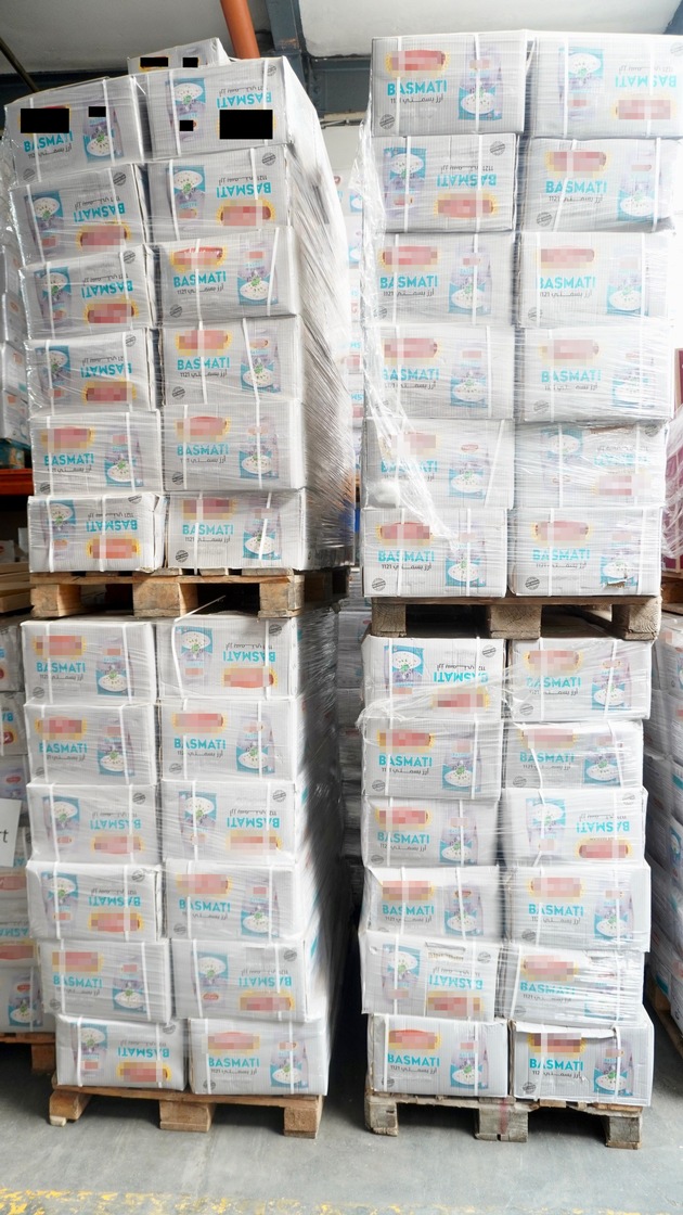 HZA-D: Zoll lässt über 40 Tonnen Reis vernichten / Mit Mineralöl belasteter Reis ist nicht für den Verzehr geeignet