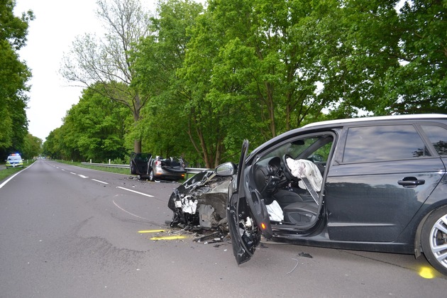 POL-GF: Verkehrsunfall bei Dannenbüttel