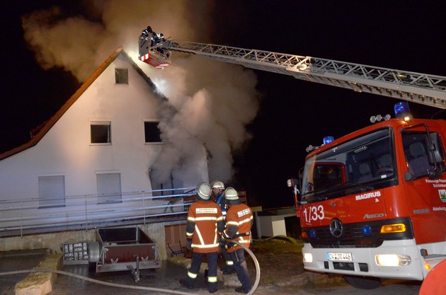 FW-CW: Nachtrag Bildmaterial zur Mitteilung: Eine Person stirbt bei Wohnhausbrand in Bad Liebenzell
