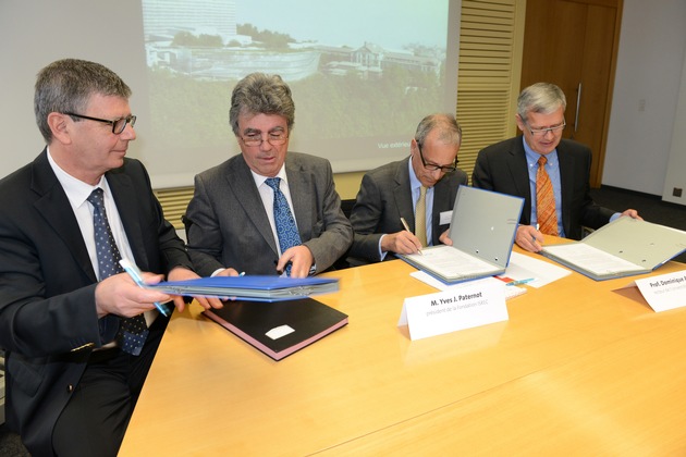 Un bâtiment icône pour marquer le lancement du nouveau Centre suisse du cancer - Lausanne