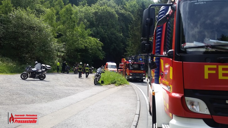 FW-PL: Einsätze der Feuerwehr Plettenberg am Wochenende