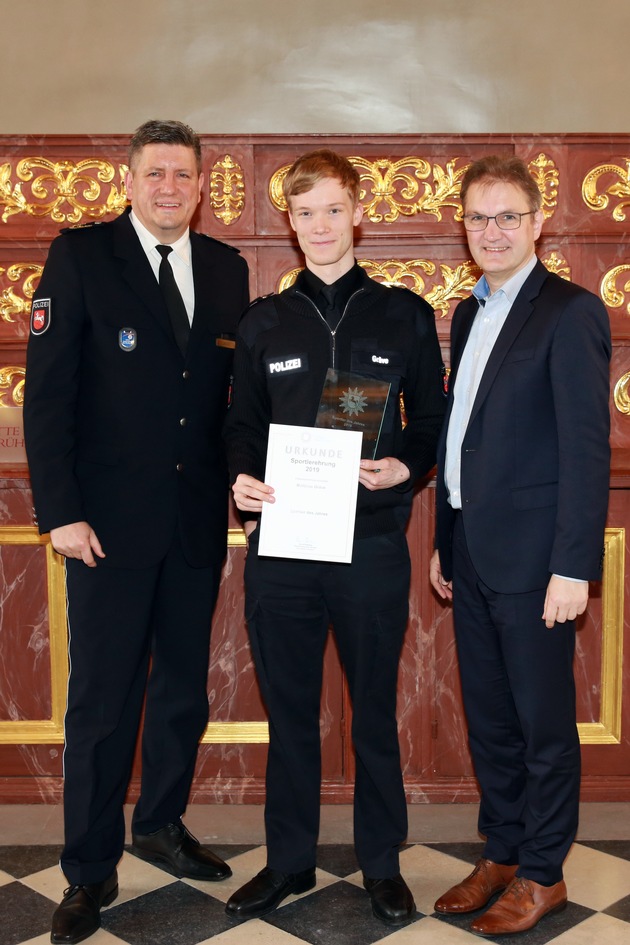 POL-AK NI: Sportlerin und Sportler des Jahres in der Polizei ausgezeichnet - beide Auszeichnungen gehen an die Polizeiakademie Niedersachsen
