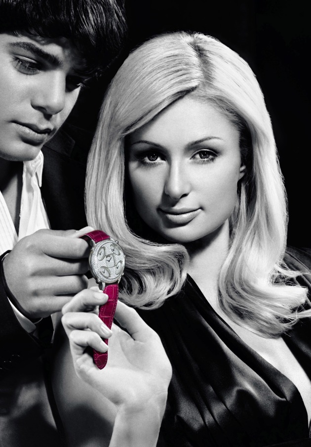 Avec la légendaire montre à 200&#039;000 dollars de Paris Hilton, &quot;Pink is Love&quot;, le bijoutier Urech apporte une bouffée de glamour au nouveau Westside à Berne