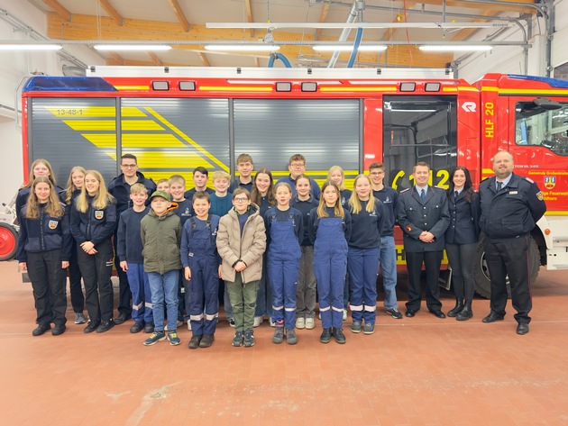 FW-OLL: Jugendfeuerwehr der Gemeinde Großenkneten trifft sich zur Jahreshauptversammlung und wählt neue Jugendwarte