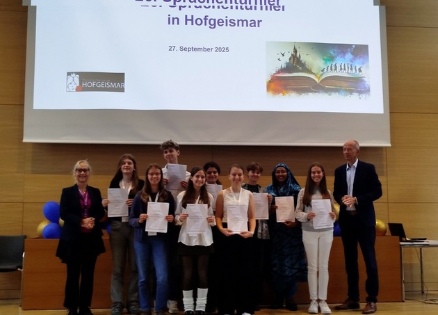 Sprachenturnier: Lara Agostinho Lopes und Jonathan Asfaw gewinnen beim Bundeswettbewerb Fremdsprachen